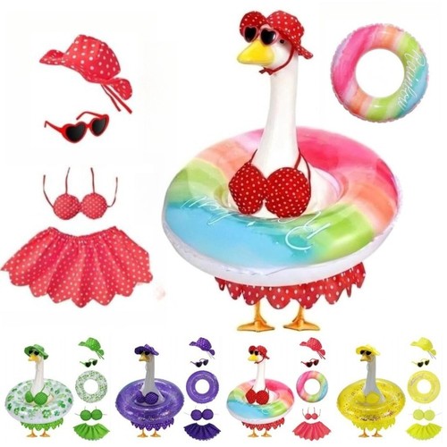 Porch goose doll hawaiian - 23",