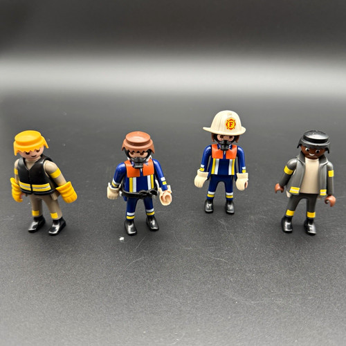 Vintage playmobil firefighter - vintage,