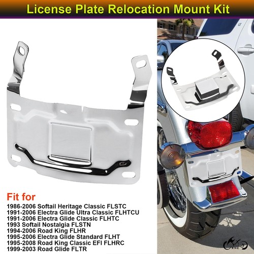 License plate relocation mount - relocation,