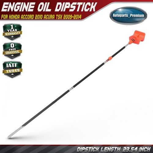 Engine oil dipstick with - engine,