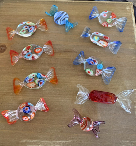 Murano art glass - 2", wrapped