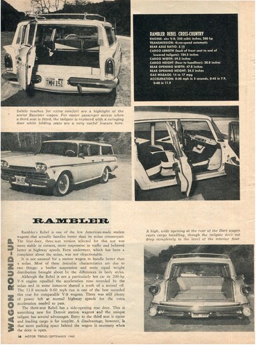 1960 amc rambler american - 1960,