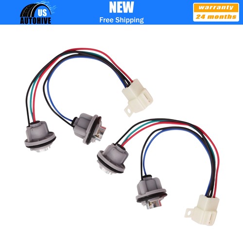 Tail light socket harness pair - socket,