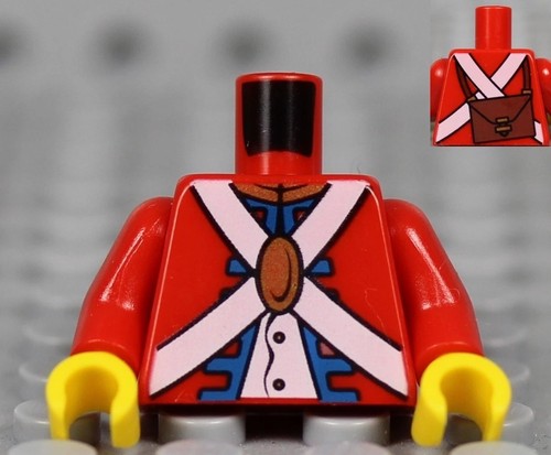 Lego torso pirates - torso, colonial