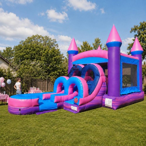 Commercial inflatable pink - commercial,