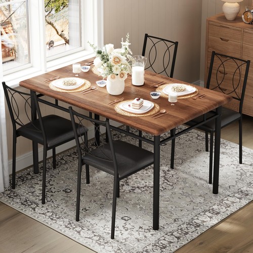 Piece modern dining - 🌱5-piece,