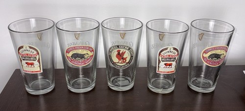 Set guinness irish beer - of,