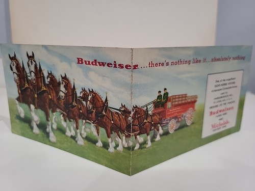 1955 budweiser promotional - budweiser,