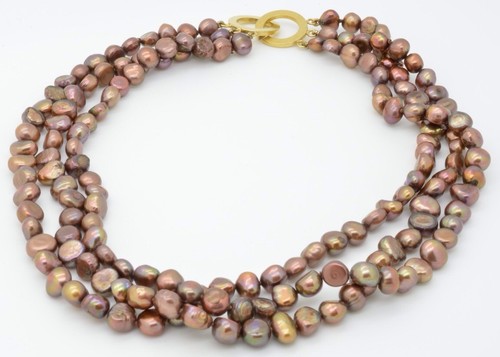 Hand knotted freshwater - knotted,