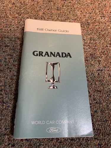 1981 ford granada owners - owners, guide