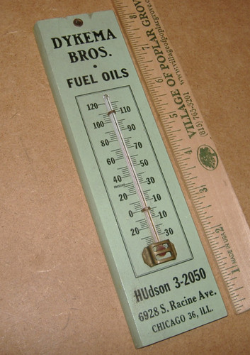 Vintage wood thermometer - vintage,