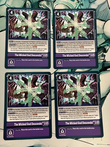 The wicked god - 4x,