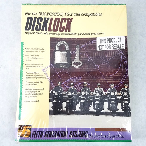 Disklock fifth generation - disklock,