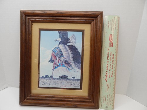 Native american framed and - native,