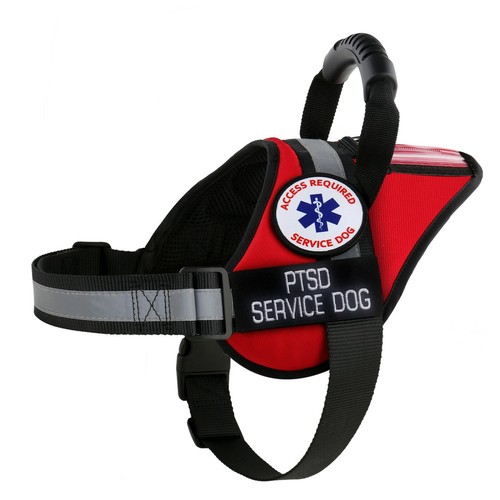 Ptsd service dog harness vest - ptsd,