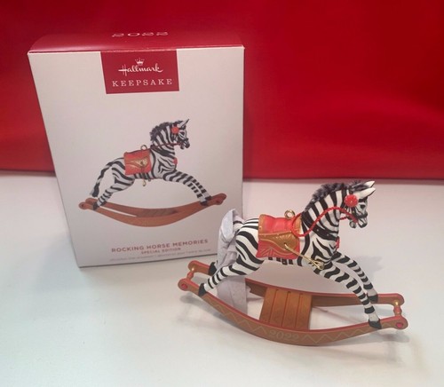 2022 hallmark rocking - rocking, horse