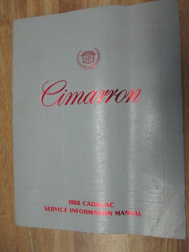 1988 cadillac cimarron shop - 1988,
