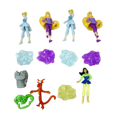 Cinderella rapunzel mulan - rapunzel,