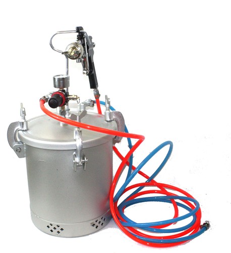 High pressure pot air paint - high,