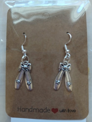 Ballet slippers earring - , (