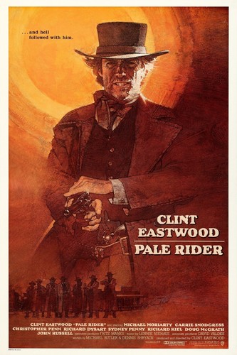 1985 pale rider movie - pale, poster