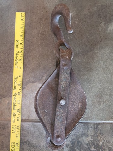 Vtg antique large - large, metal