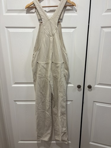 Old navy cream denim overalls - old,