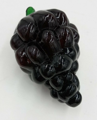 Vintage glass grapes - vintage,