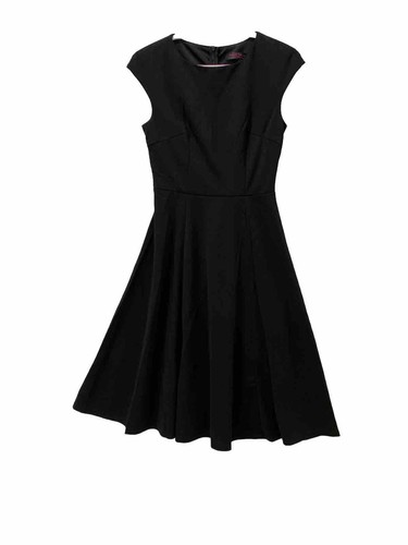 Dress tells black fit - dress, &