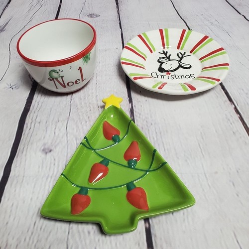 Christmas serving dishes - christmas,