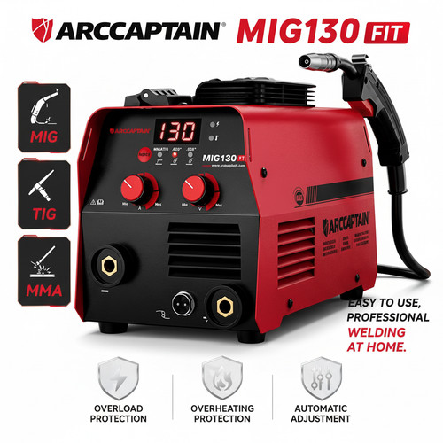Arccaptain mig130 fit - arccaptain, 130a
