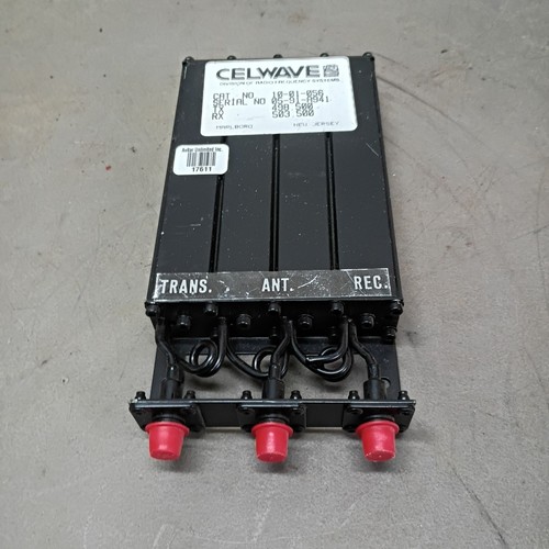 Used celwave duplexer - celwave,