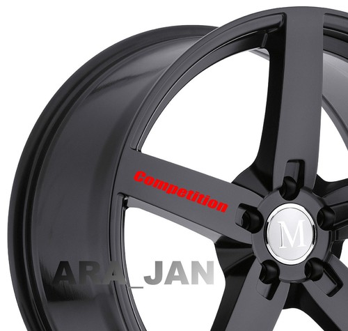 Competition wheels decal - competition,