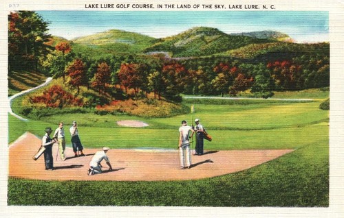 Lake lure golf course land - lake,