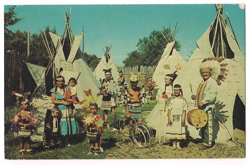 Indian village native american - indian,