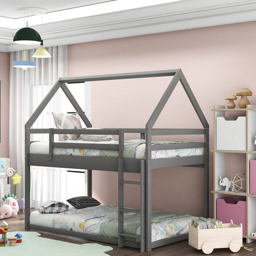 Twin over bed frame - twin,