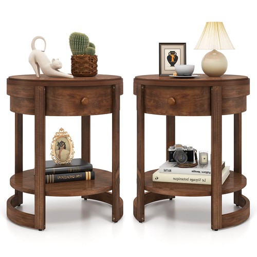 2pcs nightstand shelf - 2pcs, &