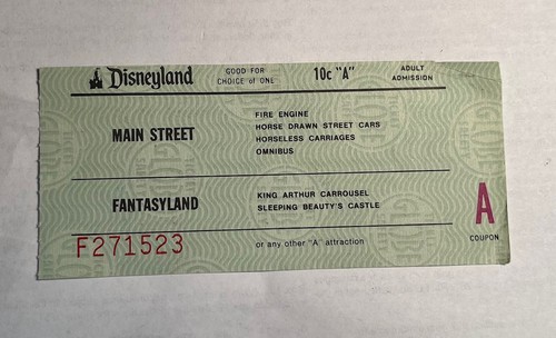 Vintage s disneyland - 60's-70's,