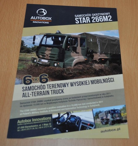 Star 226 6x6 military truck - 226,