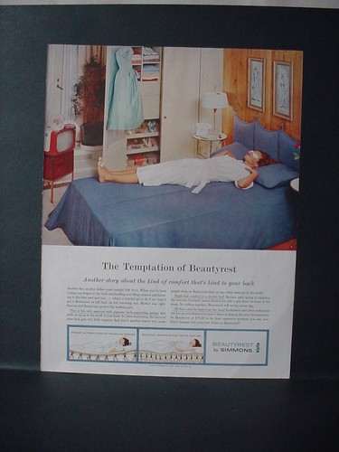 1959 simmons beautyrest - simmons,