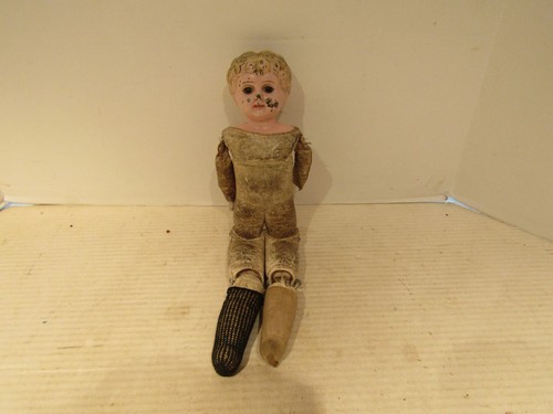 Vintage doll tin metal - vintage,
