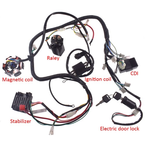 Gy6 150cc atv kart wire - gy6,