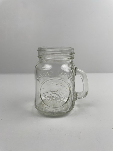Vintage golden harvest - golden, glass