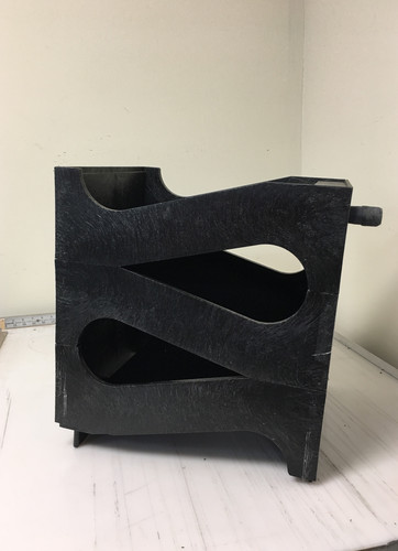 Gold cube stack - gold, 3
