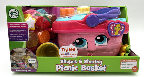 Leapfrog picnic basket - picnic, toy