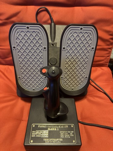 Vintage thrustmaster fcs mark - thrustmaster,