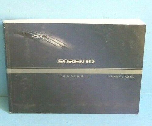 2003 kia sorento - 2003, owners