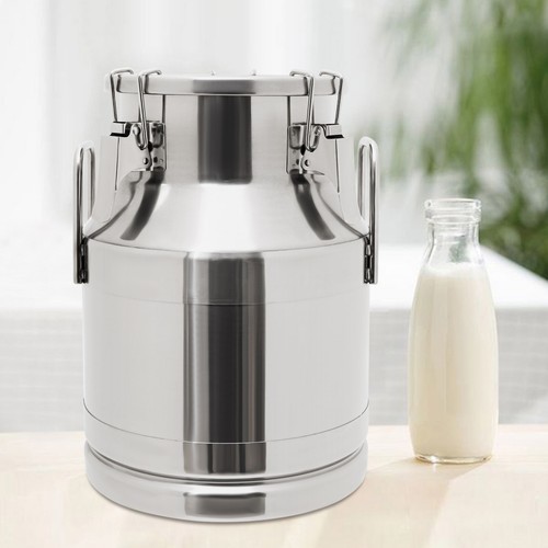 Liter round stainless steel - liter,