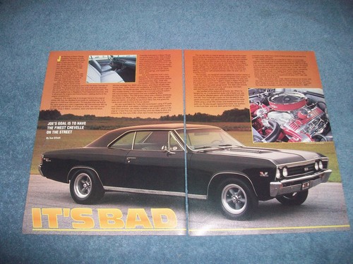 1967 chevelle ss396 restorod - chevelle,