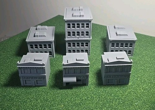 Scale piece town building - n,